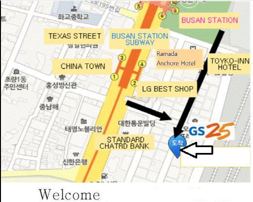 Business Hotel Busan Station מראה חיצוני תמונה